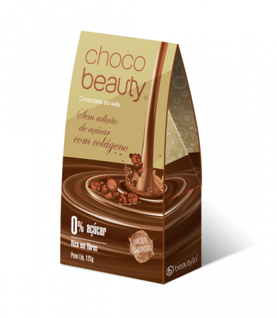 Único chocolate com colágeno do mercado